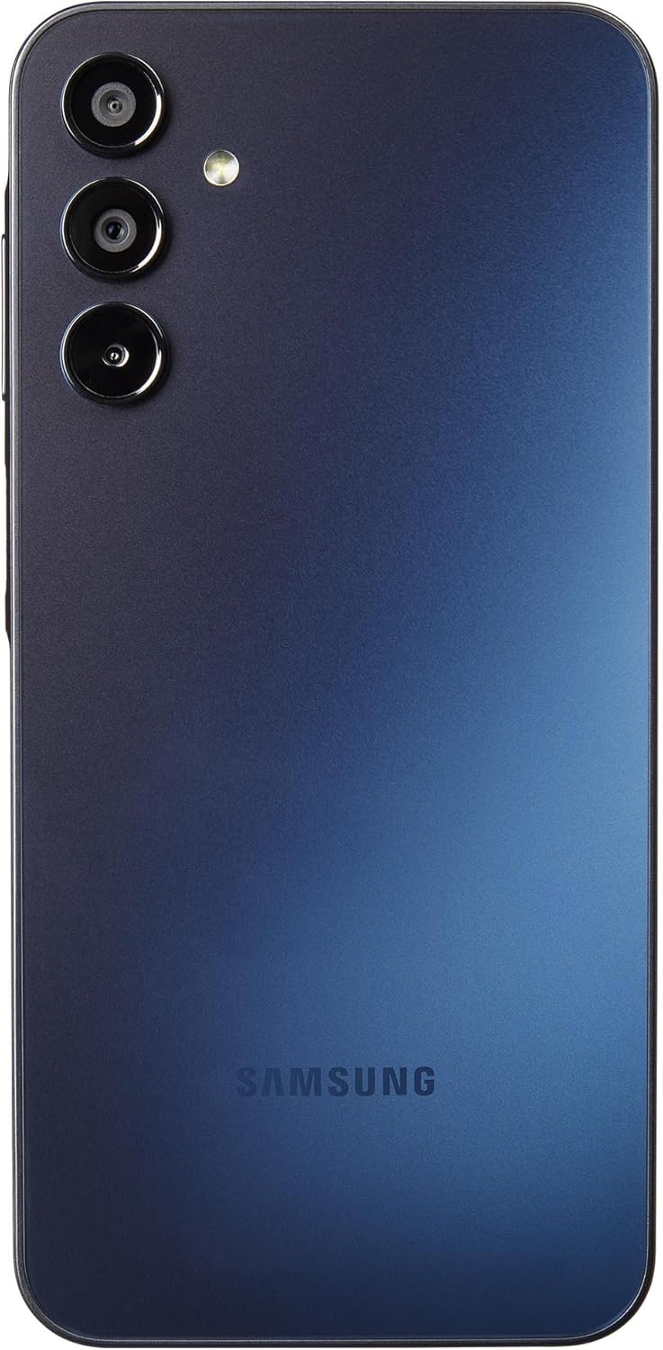 Samsung Galaxy A15 5G TracFone 128+4GB 6.5" Locked Smartphone, 50MP Camera Black (Like New)