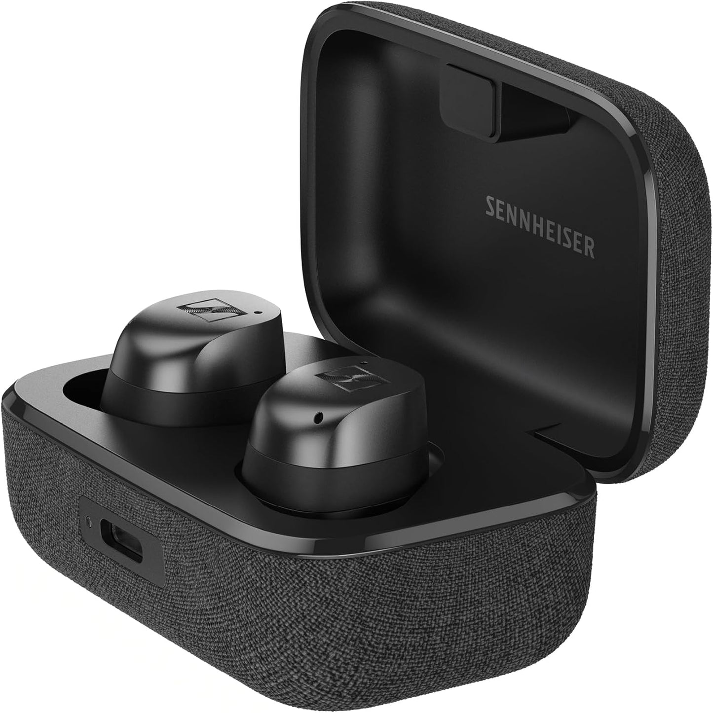 Sennheiser Momentum True Wireless 4 Smart Earbuds, 30H Battery - Black Graphite (Like New)