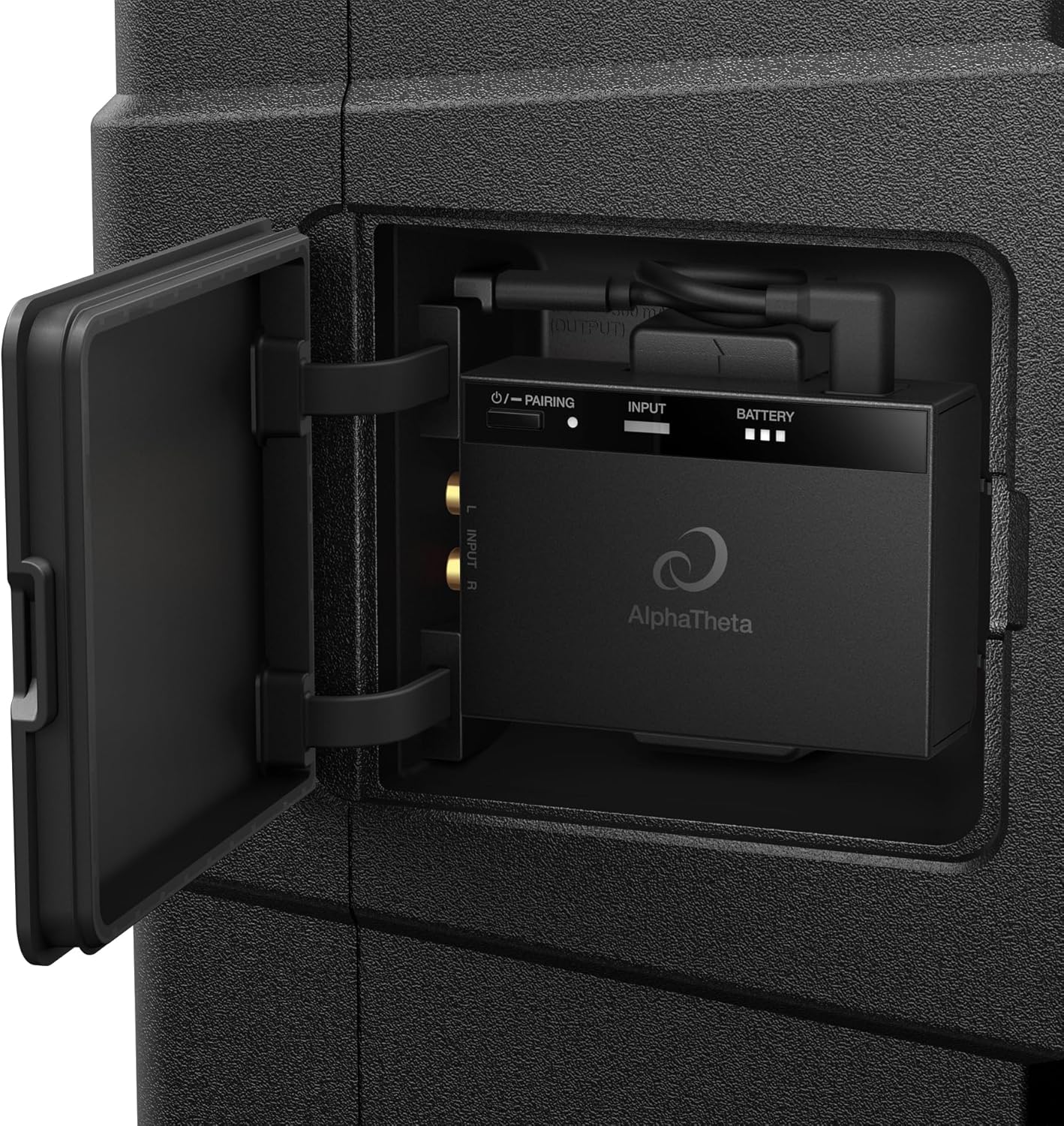 AlphaTheta WAVE-EIGHT 8" Bluetooth DJ Speaker with SonicLink, 100 Watts - Black (Used)