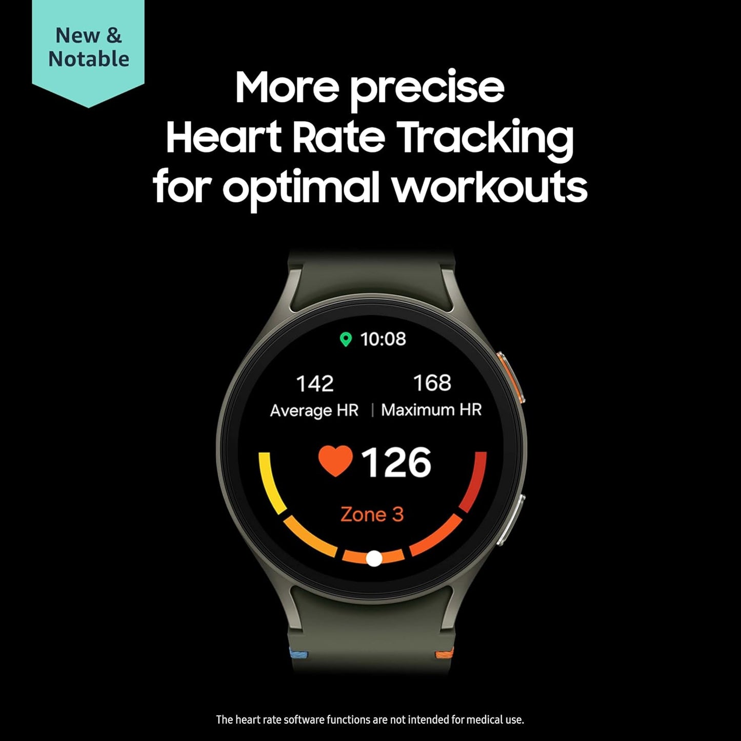 Samsung Galaxy Watch7 2GB 44mm Bluetooth Smartwatch Fits Android Devices, Silver (Used)