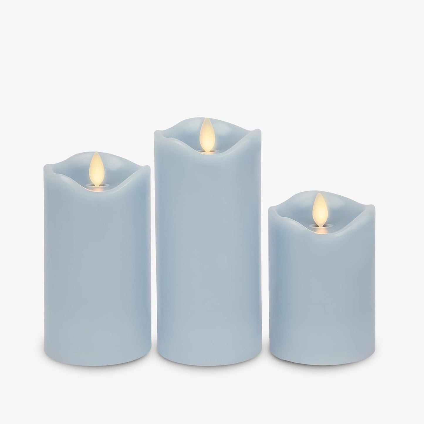 Matchless Lightweight Moving Flame Indoor Flameless LED Battery Candle for Decor (Like New)