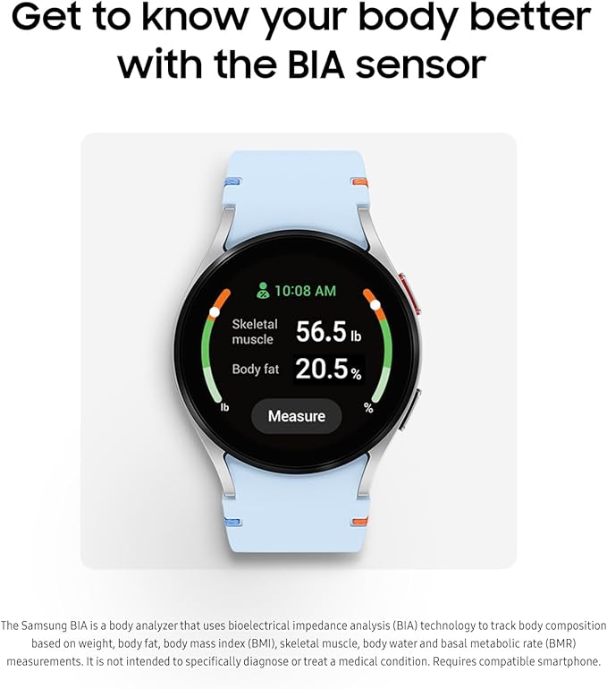 Samsung Galaxy Watch FE 40mm Bluetooth AI Smartwatch w/Fitnes Tracker, Black (Like New)