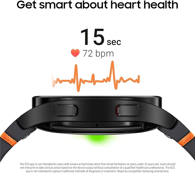 Samsung Galaxy Watch FE 40mm Bluetooth AI Smartwatch w/Fitnes Tracker, Black (Used)