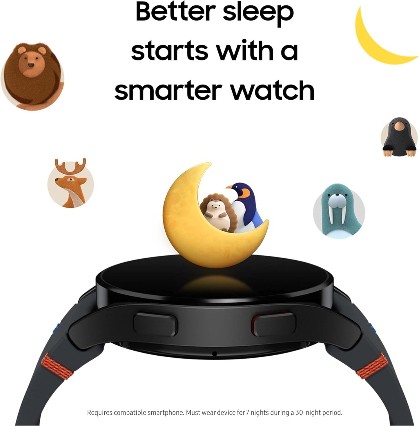Samsung Galaxy Watch FE 40mm Bluetooth AI Smartwatch w/Fitnes Tracker, Black (Like New)