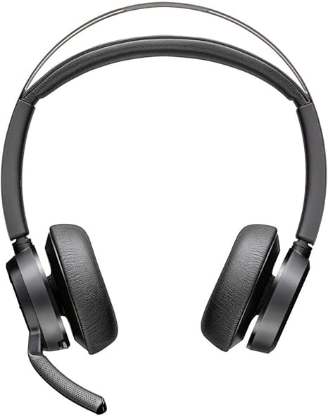 Poly Active Noise Cancellation Wired/Wireless Voyager Focus 2 Headset, Black (Used)