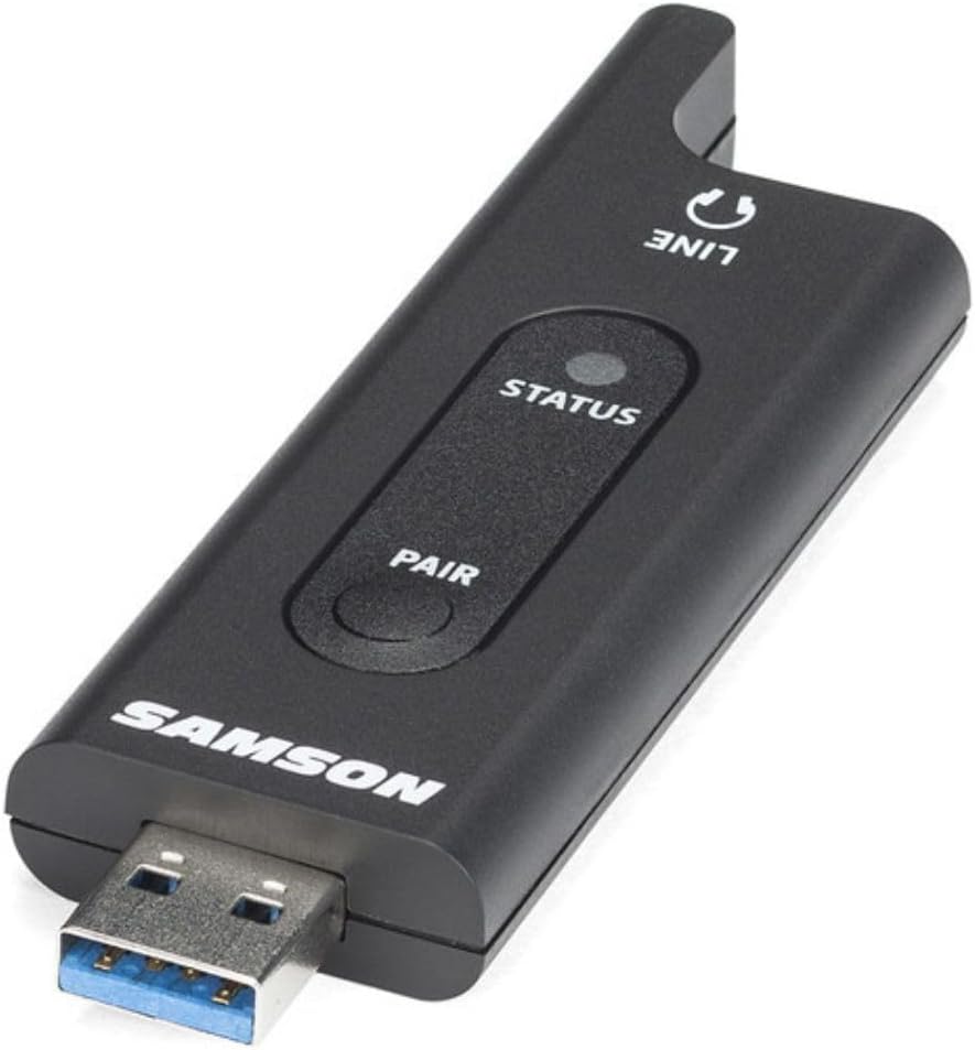 Samson XPD2 Lavalier USB Digital Wireless System w/ Windscreens& Polishing Cloth (Used)