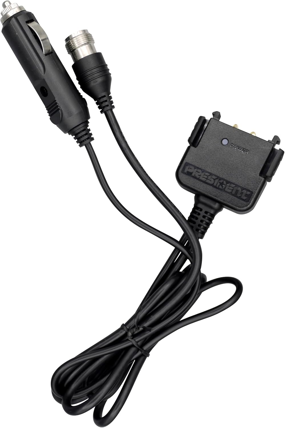 President Jerry FCC AM/FM Portable Radio with Vehicle Charging System - Black (Like New)