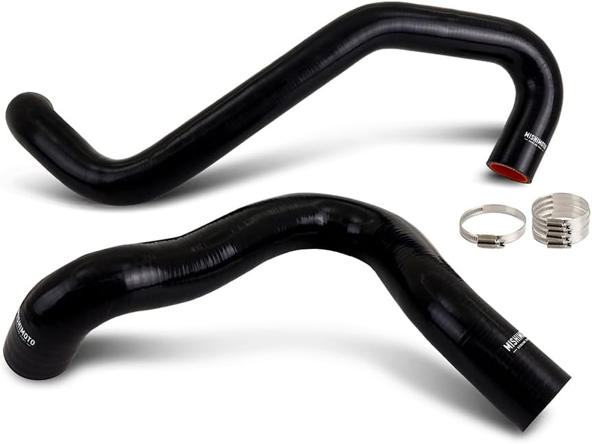 Mishimoto MMHOSE-F2D-01RRBK Coolant Hose for 2001-2003 Ford 7.3L Powerstroke (Like New)