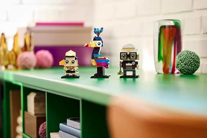 LEGO 40572 BrickHeadz Carl, Russell & Kevin Set – Disney Pixar Up Collectible (Like New)