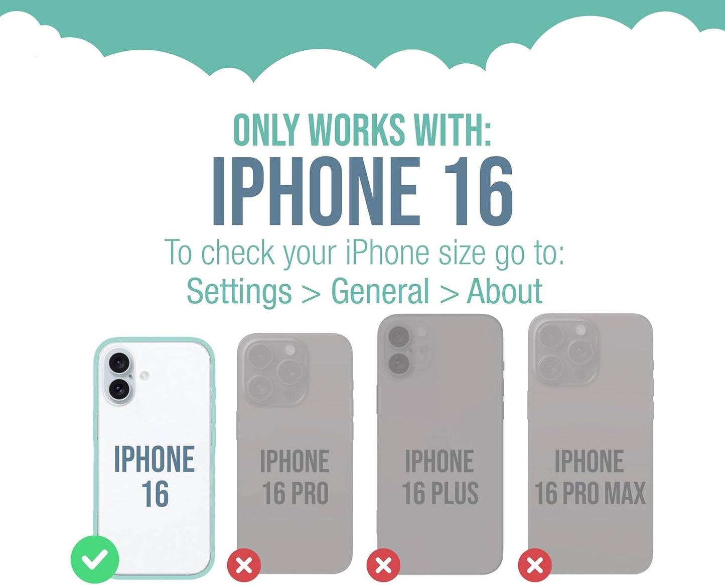 Smartish TS24M Tuff Sheet Dynamic Island Glass Screen Protectors for iPhone 16 (Like New)