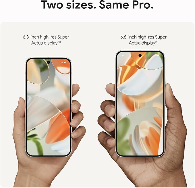 Google Pixel 9 Pro 5G 2024 256GB+16GB 6.3" Display Dual SIM Unlocked Smartphone (Like New)