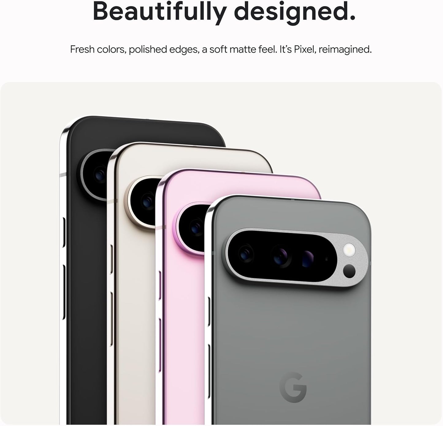 Google Pixel 9 Pro 5G 2024 256GB+16GB 6.3" Display Dual SIM Unlocked Smartphone (Like New)