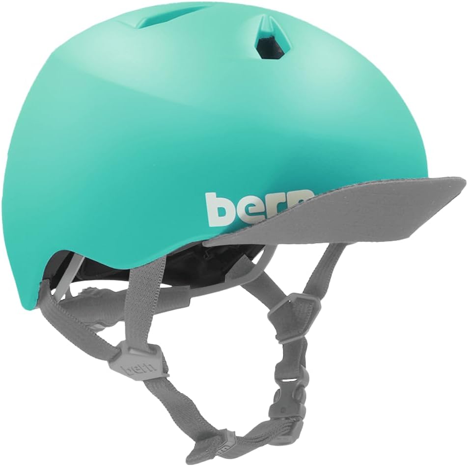 BERN Nina Lightweight & Adjustable Bike Helmet for 3-12 Ages Kids, Polyester (Used)