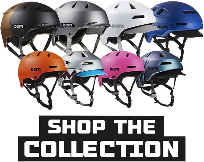 Bern Nino Kids Bike Helmet S/M Matte Blue, Flip Visor, CPSC Certified Ages 3�12 (New, Damaged Retail Box)