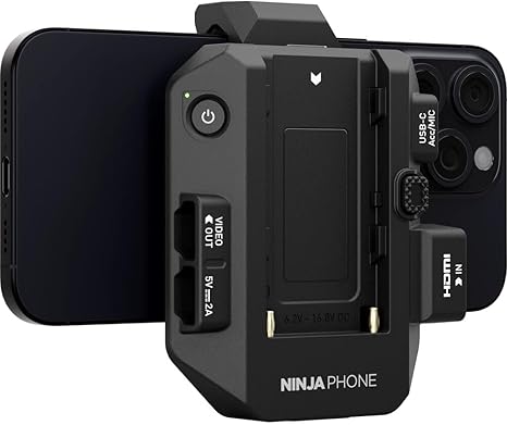 Atomos Ninja Phone 10-Bit HDMI to USB-C Video Co-Processor for iPhone 15 Pro Max (Like New)