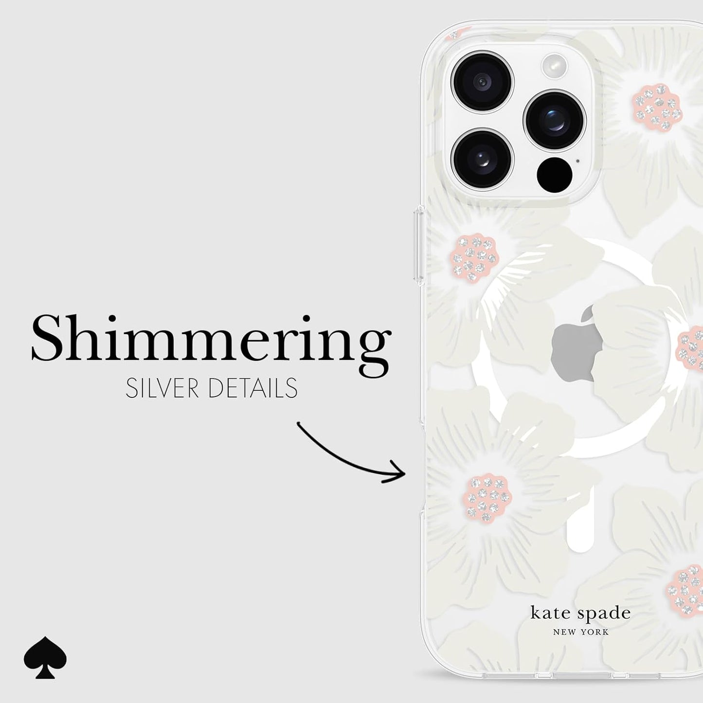 kate spade new york Lightweight Impact Polymer Basic Case for iPhone 16 Pro Max (Like New)