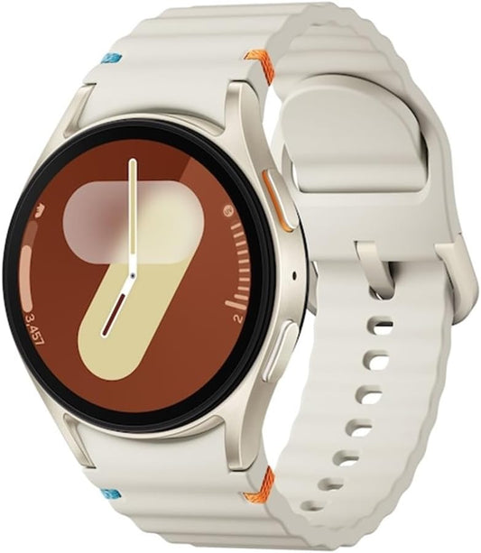 Samsung Galaxy Ai Watch 7 Latin American Version 40mm Wellness Tips, Cream (Like New)