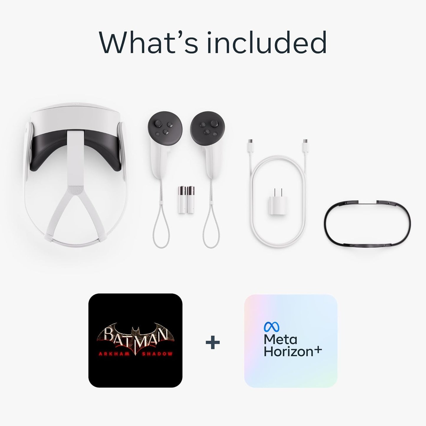 Meta Quest 3 512GB Wireless VR Headsets for Gaming, Batman, 2.4-H Battery Life (Like New)