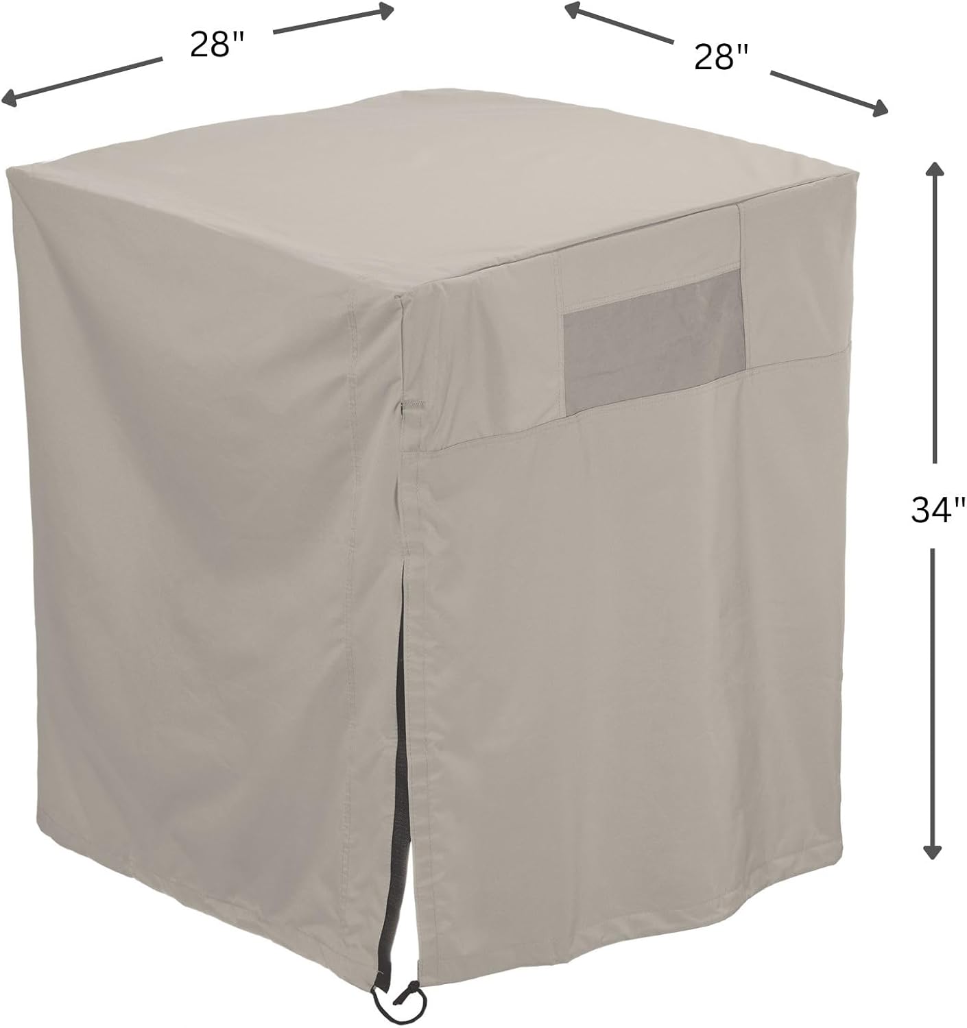 Mr. Bar-B-Q 07859NB Downdraft Evaporative Cooler Cover, 28x28x34" - Beige (Like New)