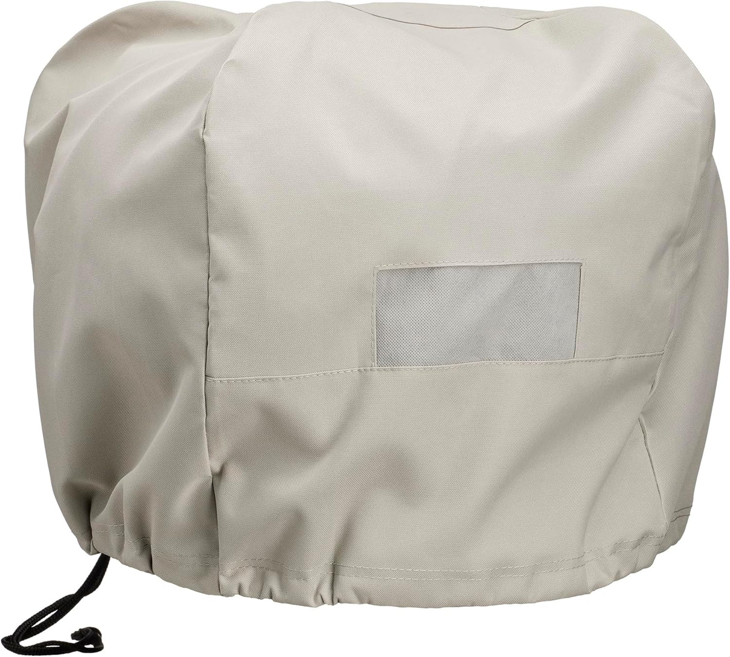 Mr. Bar-B-Q Heavy Duty 22"x21" Turbine Grill Cover for Outdoor Use, Beige Color (Like New)