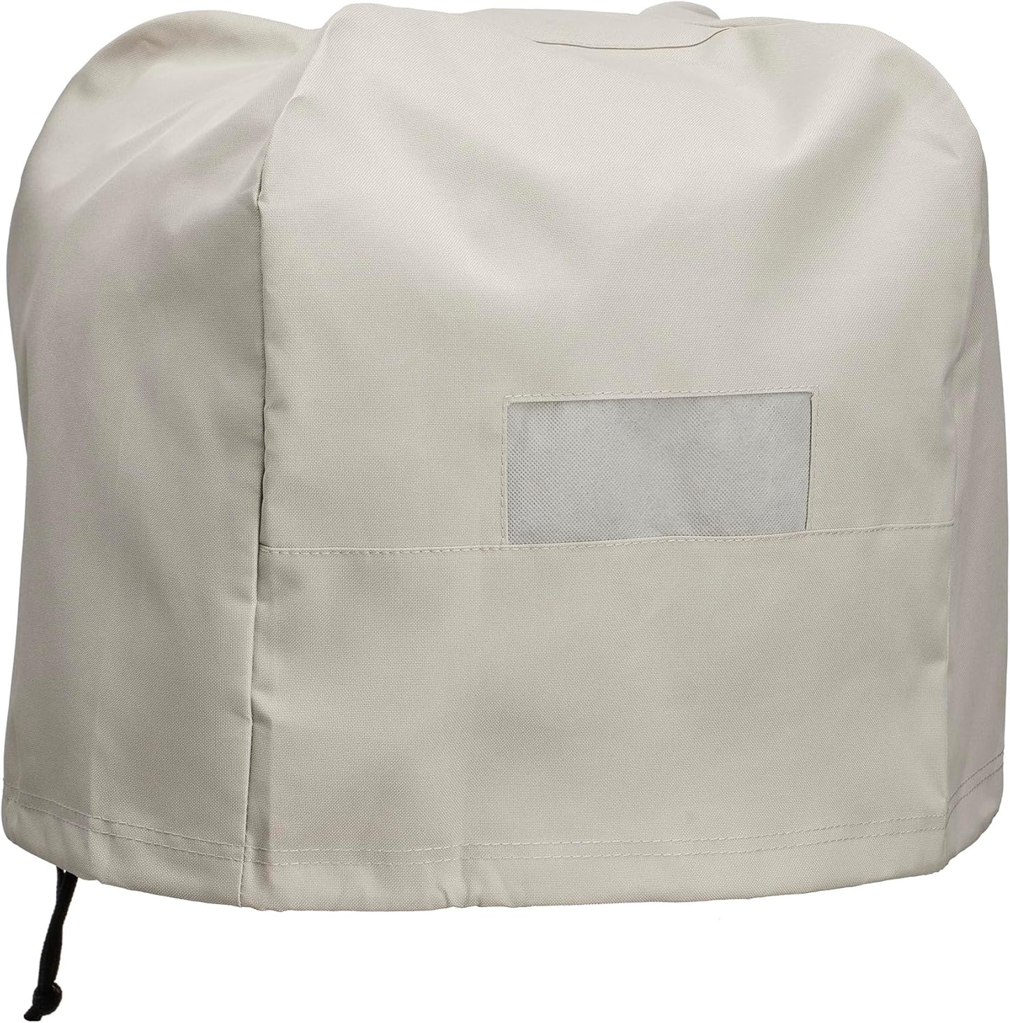 Mr. Bar-B-Q Heavy Duty 22"x21" Turbine Grill Cover for Outdoor Use, Beige Color (Like New)