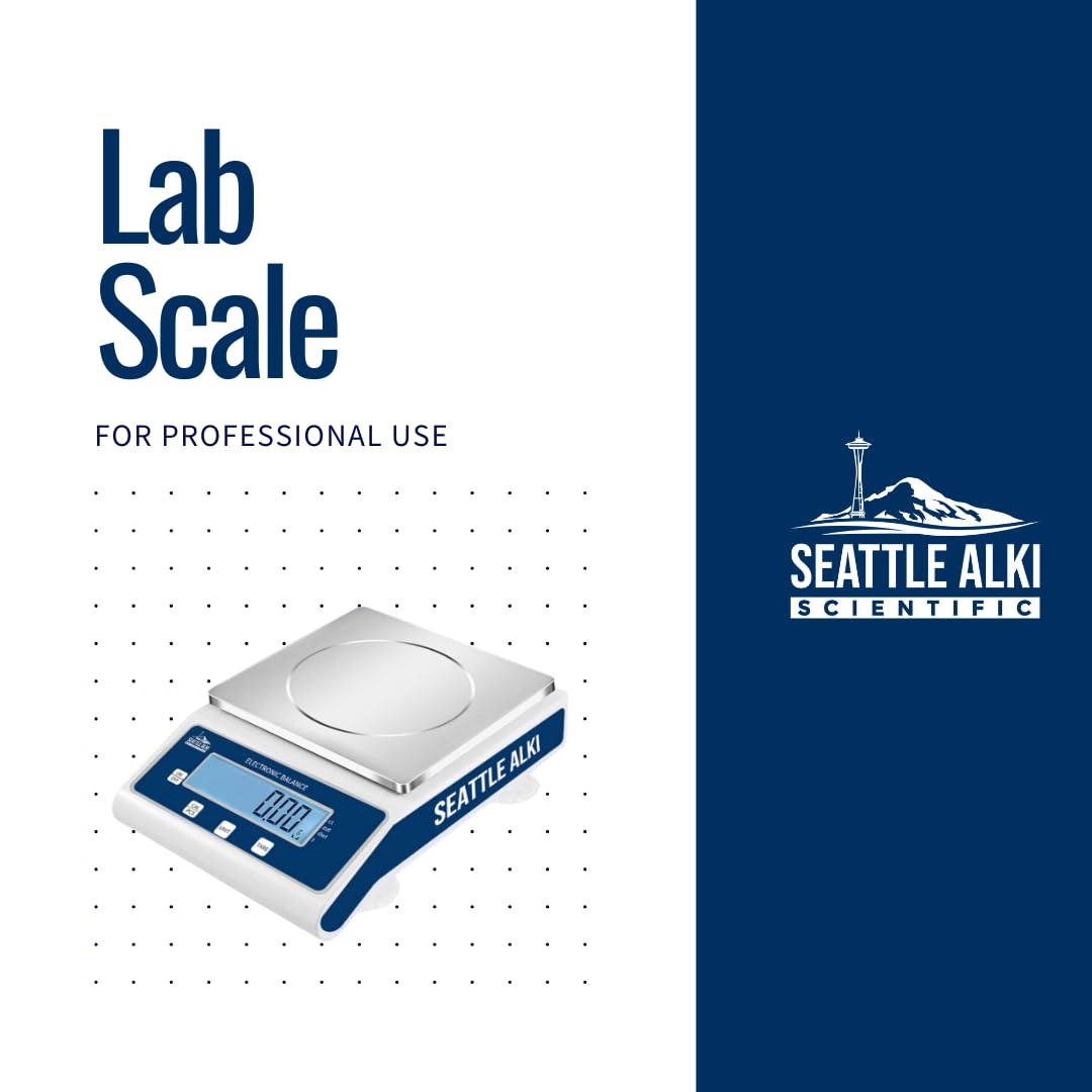 Fristaden Seattle Alki Scientific Lab Scale with Calibration Certificate - Blue (Used)