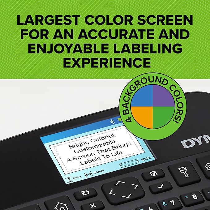DYMO LabelManager Executive 640 CB Portable Label Printer Kit with Carry Case (Like New)
