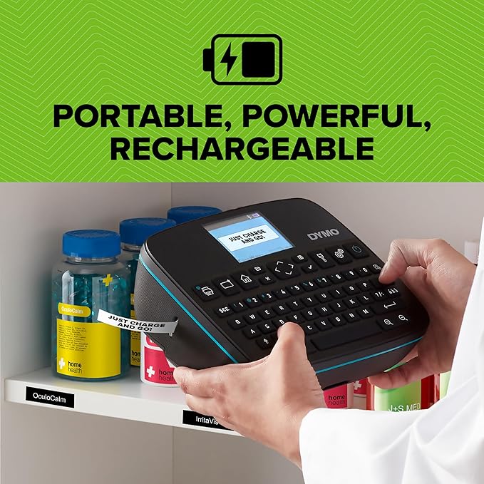 DYMO LabelManager Executive 640 CB Portable Label Printer Kit with Carry Case (Like New)