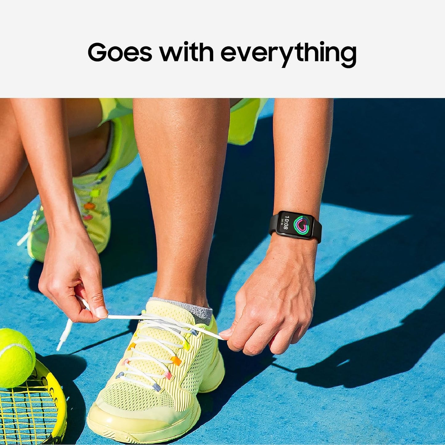 SAMSUNG Galaxy Fit3 Fitness Tracker for Android w/ 13Day Battery Life, Dark Gray (Used)