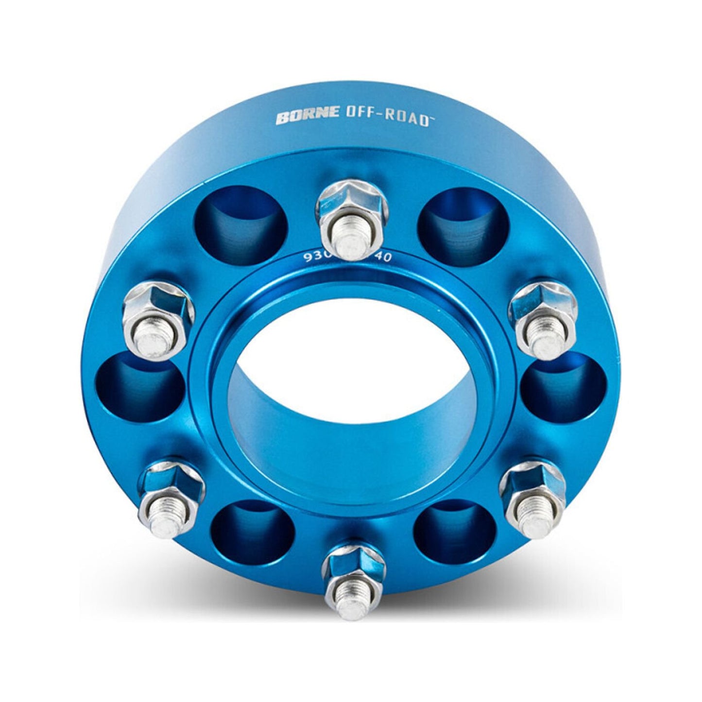 Borne Off-Road by Mishimoto BNWS-010-500BL Wheel Spacer, 5x150 110.1 50 M1, Blue (Like New)