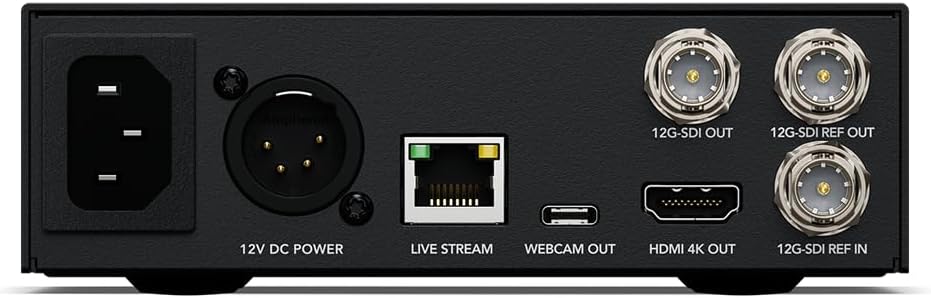 Blackmagic Design Streaming Decoder 4K H.264/H.265 SDI HDMI Video Converter (Like New)