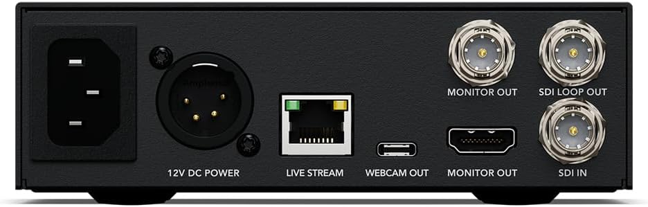 Blackmagic Design BM-BDLKWEB/D/SED4K DCI 4K Streaming Media Players – Black (Like New)