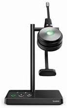 Yealink YEA-WH62DUAL-TEAMS Dual Ear DECT Wireless Touch Headset, 33-Foot Range (Used)