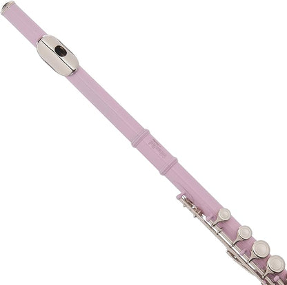 Mendini by Cecilio C Flute 16 Key Close Hole Beginner Kit with Case & Book, Pink (Used)