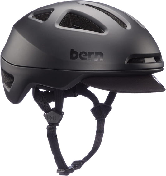 Bern Major Adult Bicycle Helmet w/ Ventilation System, MIPS Matte Black, Medium (Like New, No Retail Box)