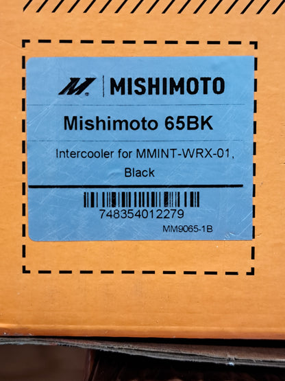 Mishimoto MMINT-WRX-01AIBK *Intercooler Only* for Subaru WRX/STI 2001-2007 Black (New)