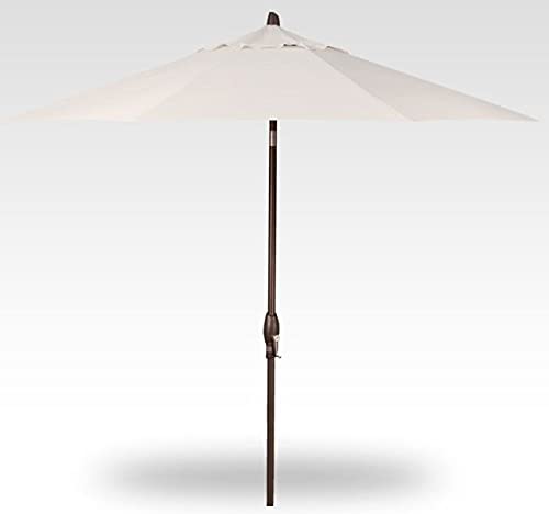 Treasure Garden Deluxe Auto-Tilt Octagon Market Umbrella, 11ft - Outdoor Patio, (Used)