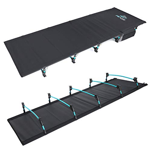 FE Active Folding Camping Cot Fits Single Air Mattress Pad (Like New)