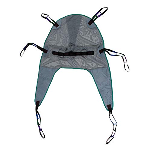 Patient Aid Full Body Mesh Divided Leg Sling w/ Head & Neck Support for Bathing (Like New)