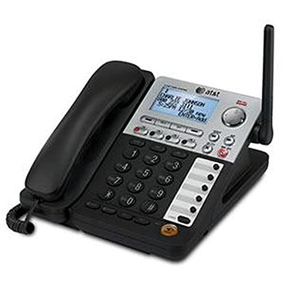 AT&T SynJ SB67148 Corded Electric Landline Telephone 4-Line Caller ID Deskset (Like New)