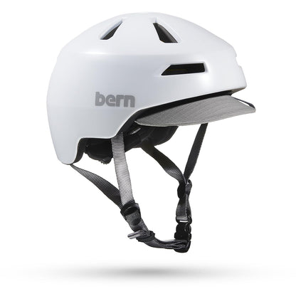 Bern Brentwood 2.0 Adult Adjustable Cycling Helmet, MIPS Satin White - Medium (Like New)