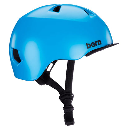 Bern Tigre Bike Helmet for Toddlers with Visor, Size: XX-Small, Satin Cyan Blue (Like New)