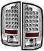 Spyder Auto 5002563 LED Tail Lights Chrome/Clear (Used)