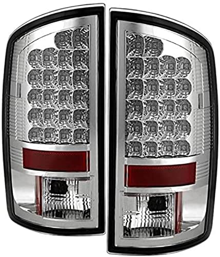 Spyder Auto 5002563 LED Tail Lights Chrome/Clear (Used)