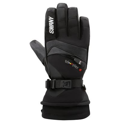 Swany X-Change Sports Quick-Drying Warm Flexible Leather Winter Gloves for Men (Like New)