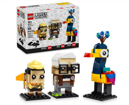 LEGO 40572 BrickHeadz Carl, Russell & Kevin Set – Disney Pixar Up Collectible (Like New)