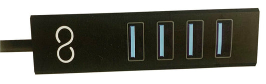 Blucoil USB Hub with 4x USB Type A 3.0 Ports (New)