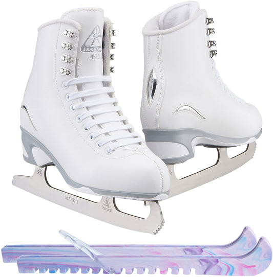 Jackson Ultima Figure Ice Skates for Women/Adult, White, Size: Women/Adult 11 (Like New)