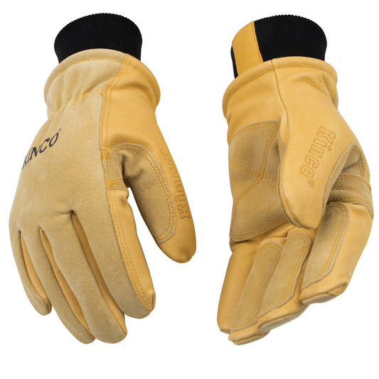 Kinco 9088 Premium Pigskin Leather Ski-Gloves for Adults, Medium (Pack of 1) (Like New)