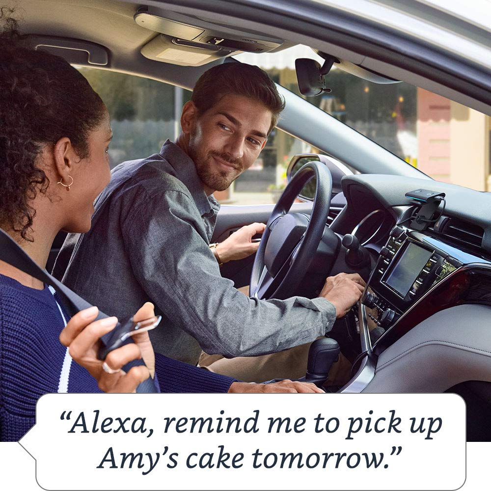 Echo Auto (1st gen) - Hands-free Alexa in your car with your phone (Used)